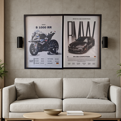 Poster Inspirado en BMW MotionHaus