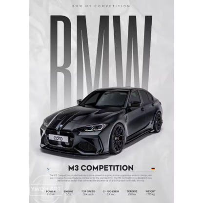 Poster Inspirado en BMW MotionHaus