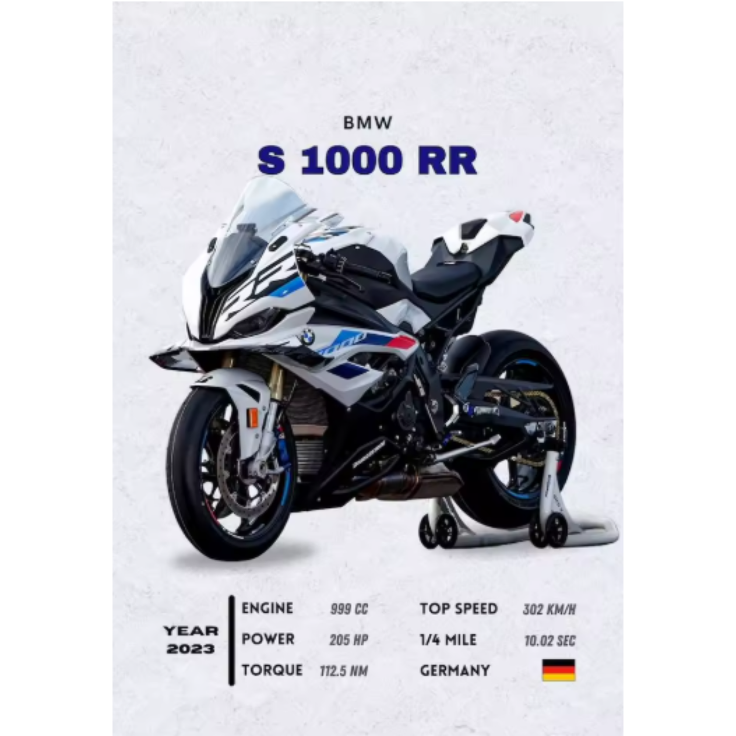 Poster Inspirado en BMW MotionHaus