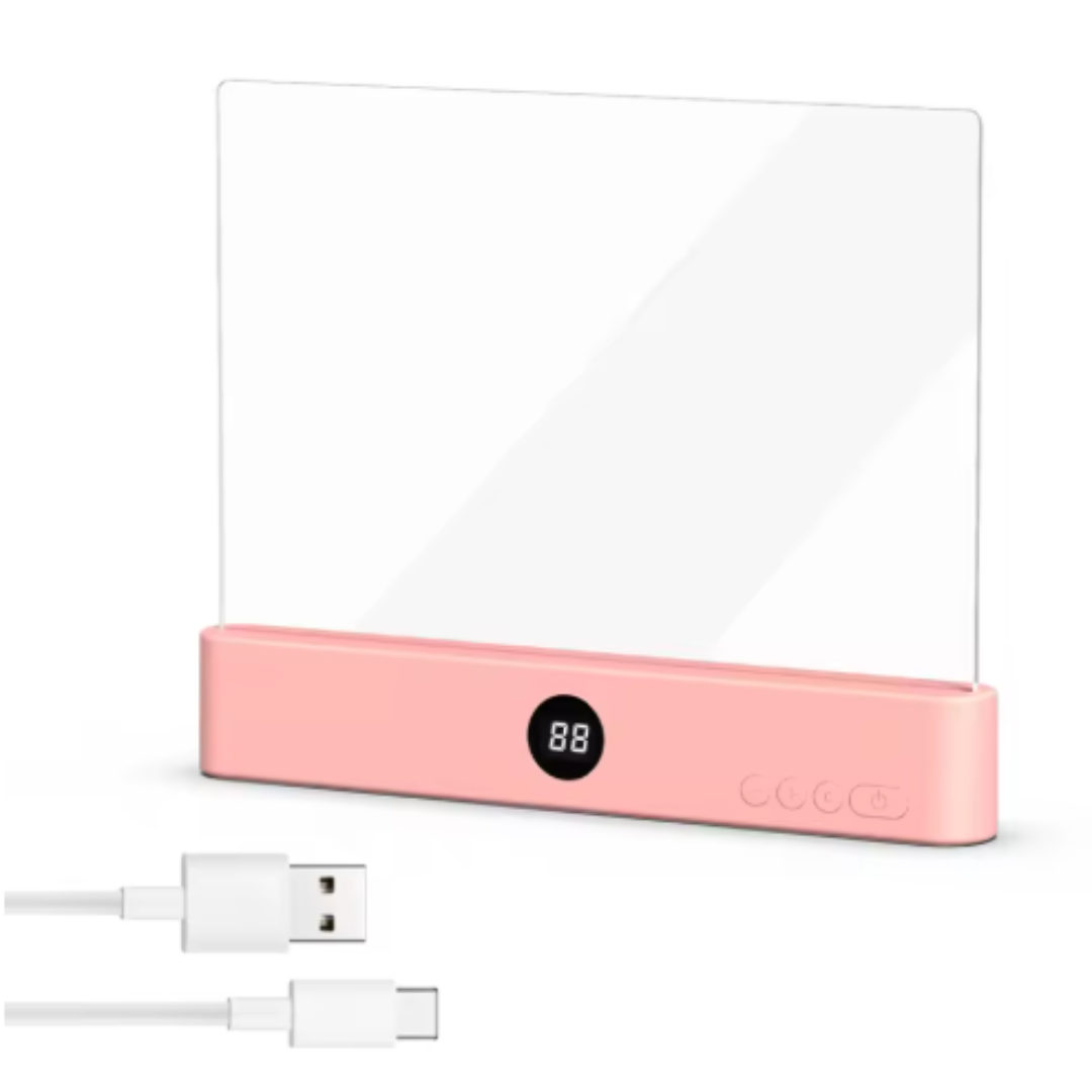 Luz LED de lectura de visión nocturna + protección ocular